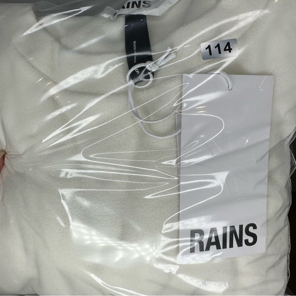 Rains Fleece Sweatshirt Unisex Men’s Size Small/Women’s Large NWT - Picture 10 of 10